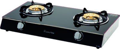 ເຕົາແກ໊ສ 2 ຫົວ Lucky Flame